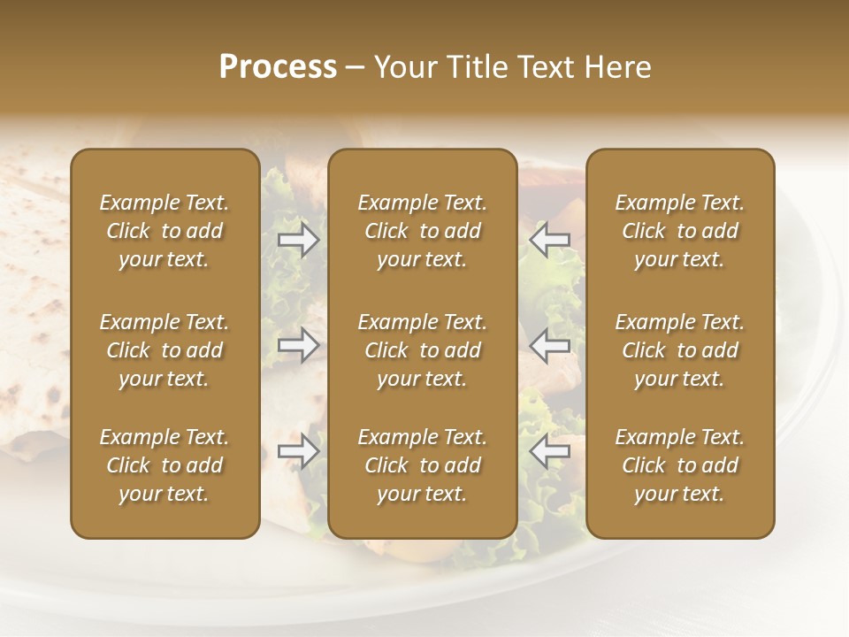 Barbecue Mexican Antipasto PowerPoint Template
