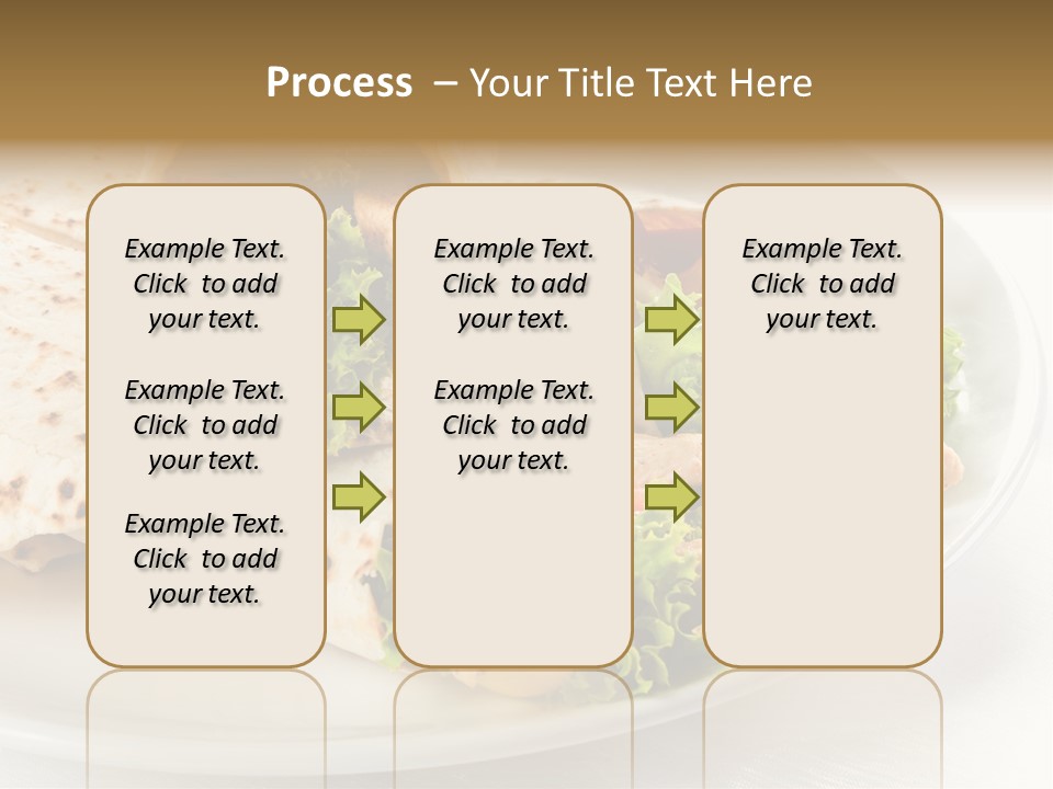 Barbecue Mexican Antipasto PowerPoint Template