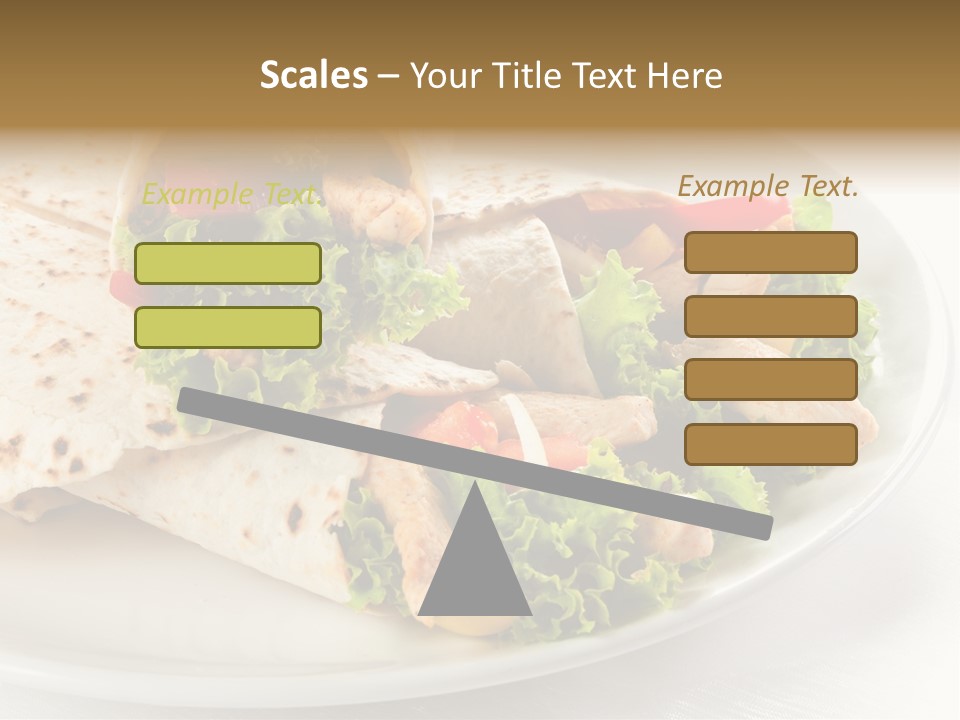 Barbecue Mexican Antipasto PowerPoint Template