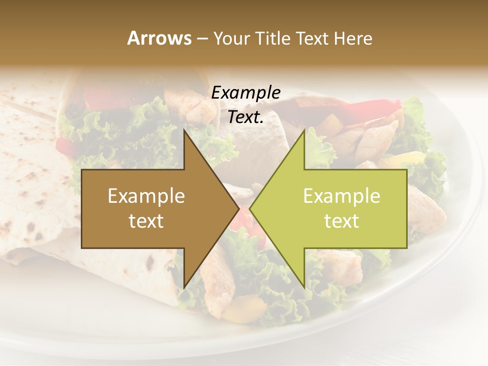 Barbecue Mexican Antipasto PowerPoint Template