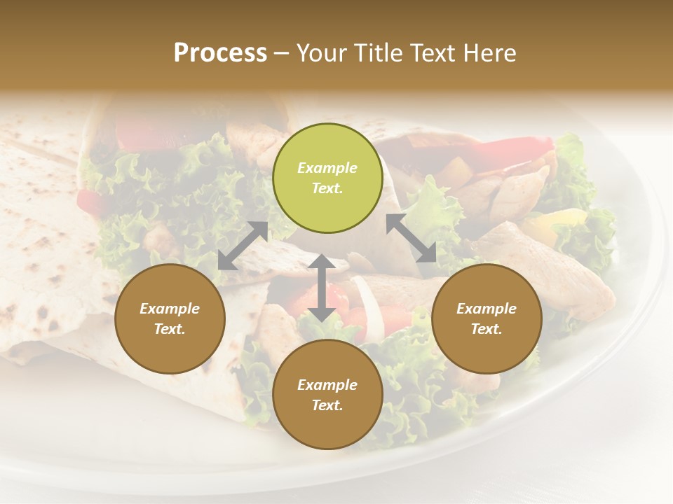 Barbecue Mexican Antipasto PowerPoint Template