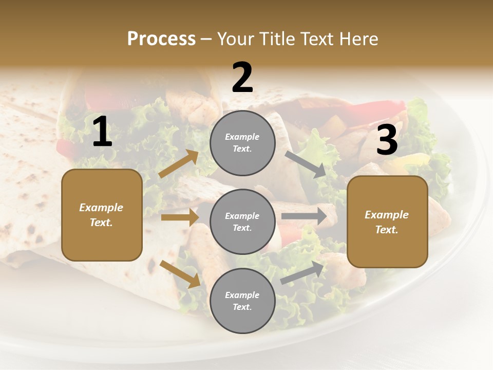 Barbecue Mexican Antipasto PowerPoint Template