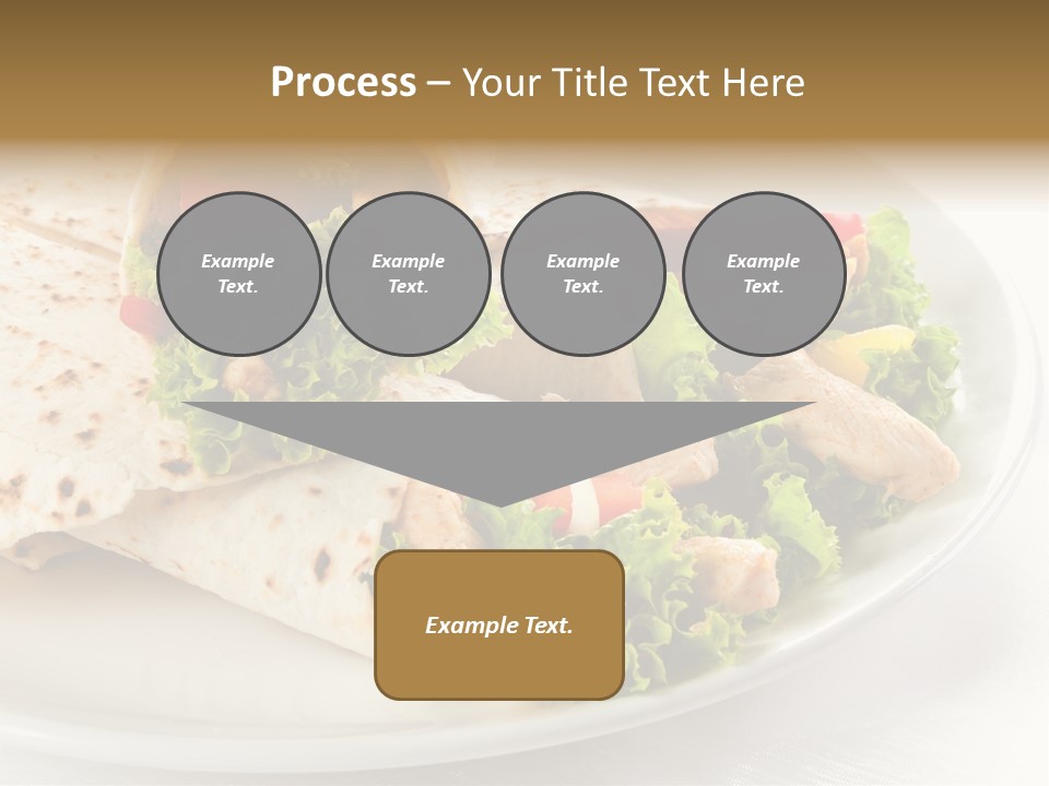 Barbecue Mexican Antipasto PowerPoint Template