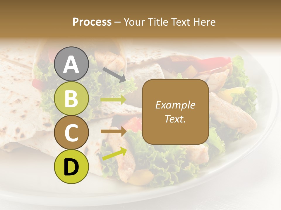 Barbecue Mexican Antipasto PowerPoint Template