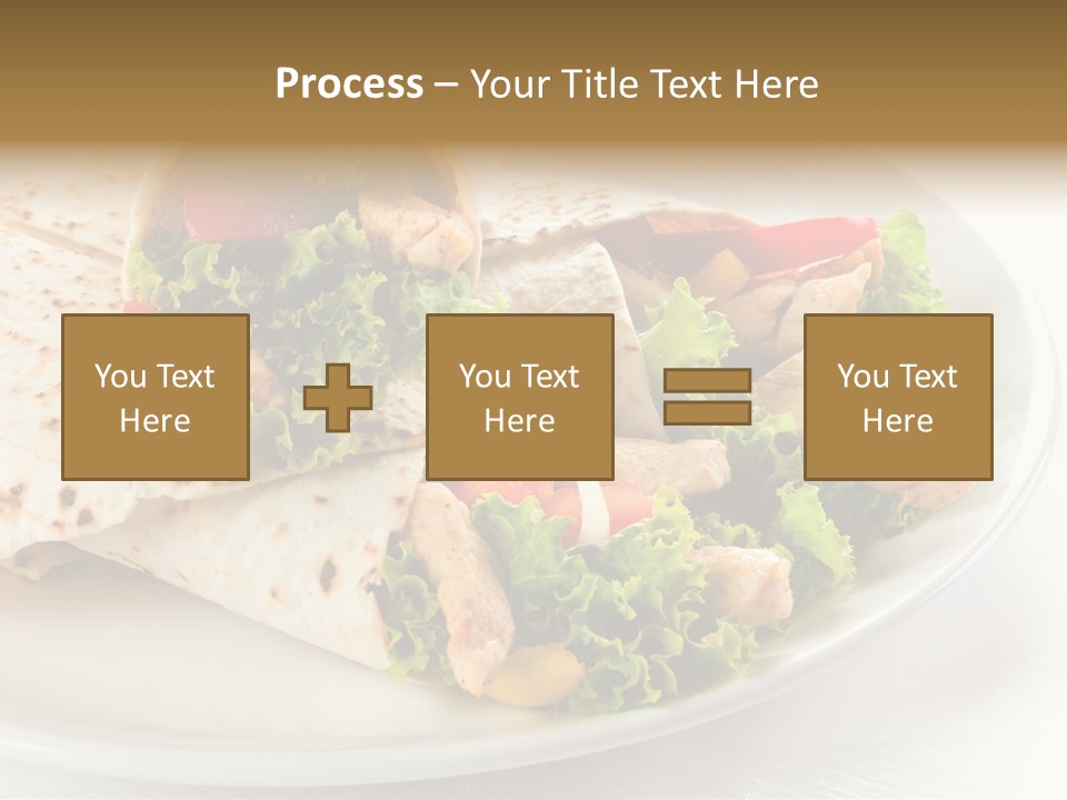 Barbecue Mexican Antipasto PowerPoint Template