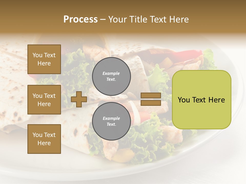 Barbecue Mexican Antipasto PowerPoint Template