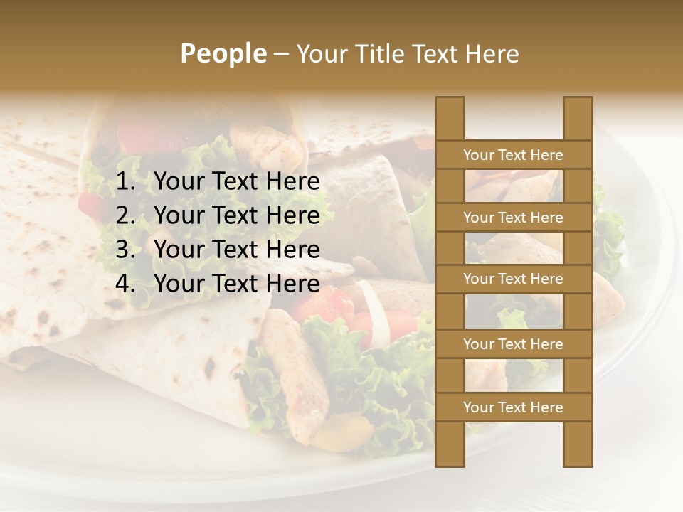 Barbecue Mexican Antipasto PowerPoint Template