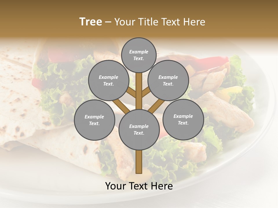 Barbecue Mexican Antipasto PowerPoint Template