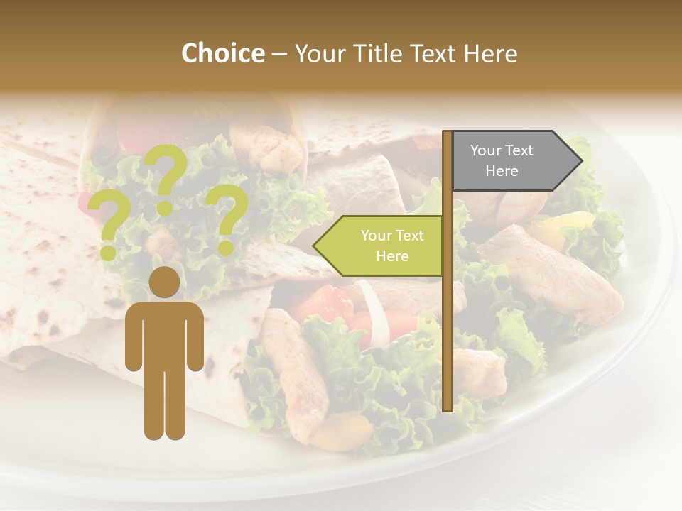 Barbecue Mexican Antipasto PowerPoint Template