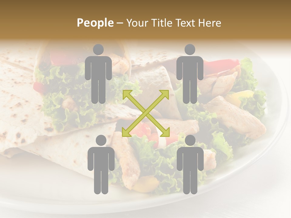 Barbecue Mexican Antipasto PowerPoint Template