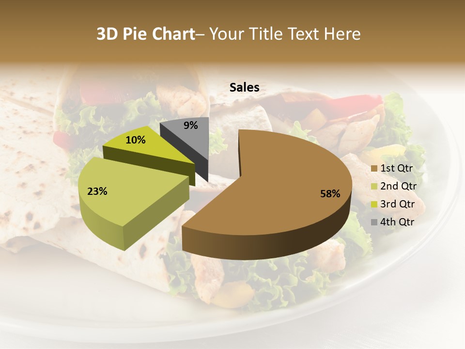 Barbecue Mexican Antipasto PowerPoint Template