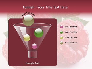 Berry Fresh Raspberry PowerPoint Template