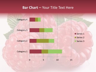 Berry Fresh Raspberry PowerPoint Template