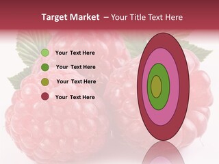 Berry Fresh Raspberry PowerPoint Template