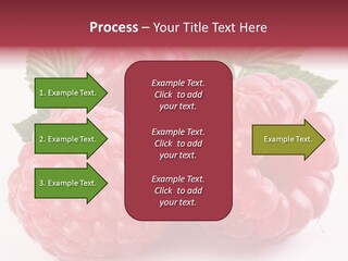 Berry Fresh Raspberry PowerPoint Template