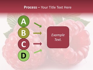 Berry Fresh Raspberry PowerPoint Template