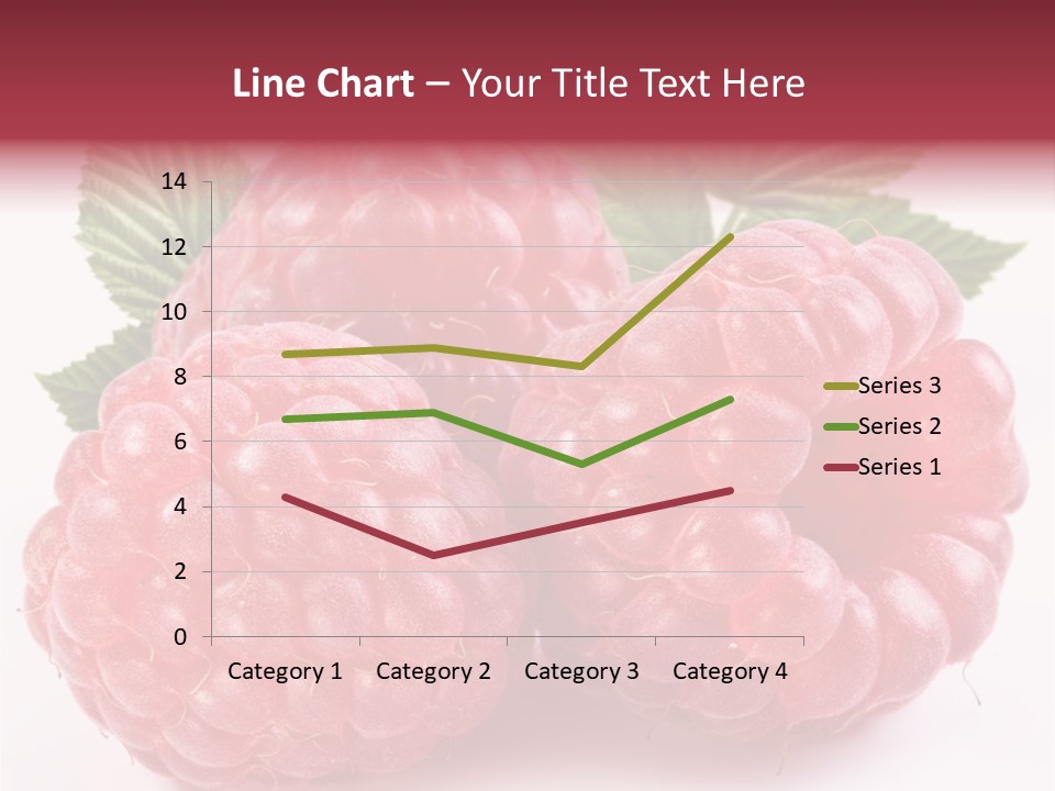 Berry Fresh Raspberry PowerPoint Template