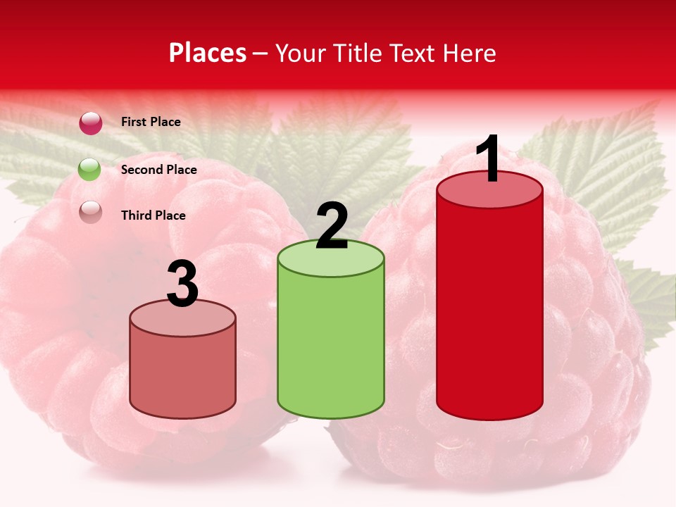 Vegetarian White Shot PowerPoint Template