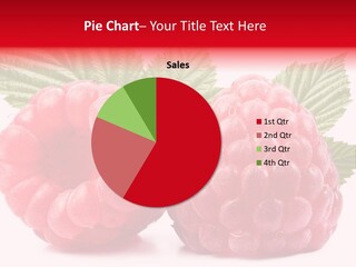 Vegetarian White Shot PowerPoint Template