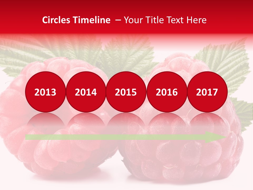 Vegetarian White Shot PowerPoint Template