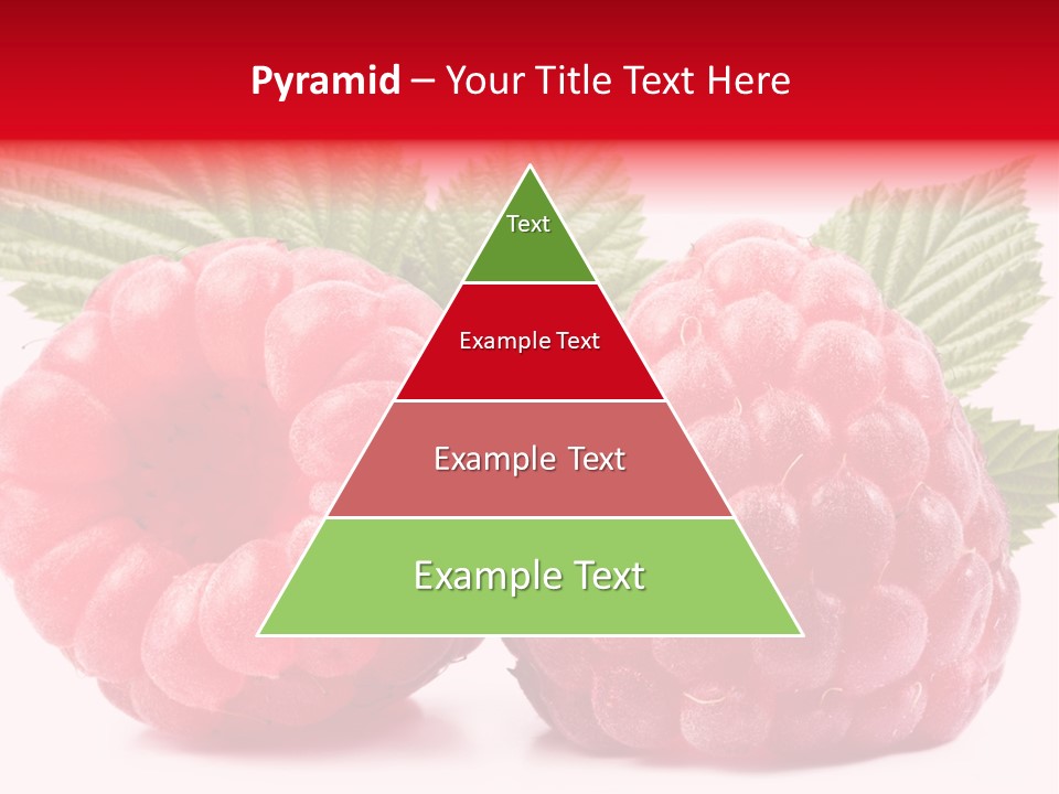 Vegetarian White Shot PowerPoint Template
