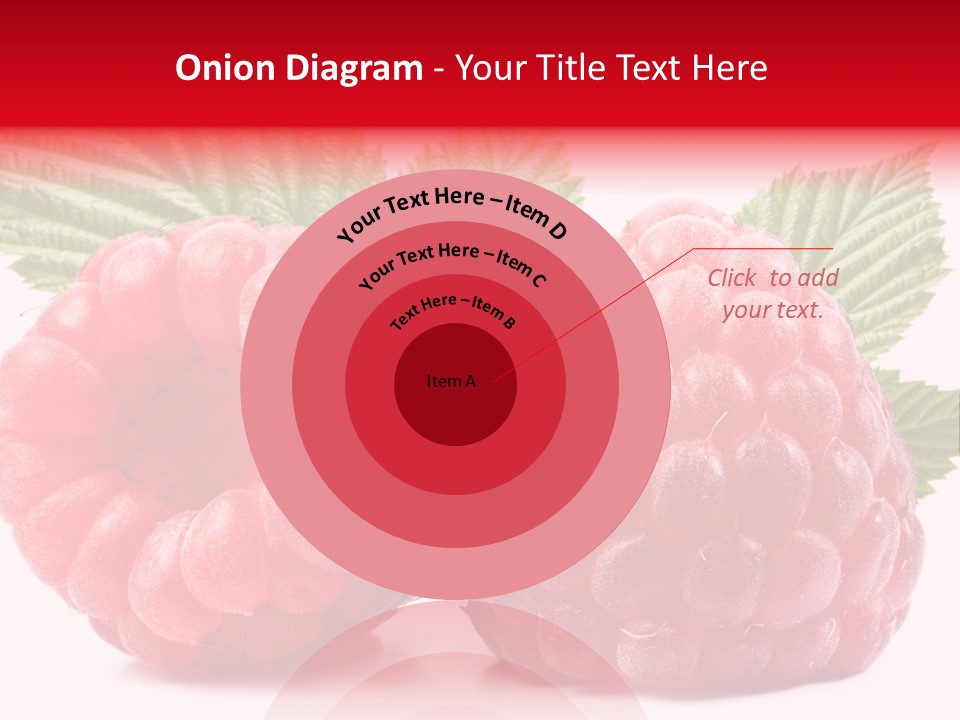 Vegetarian White Shot PowerPoint Template