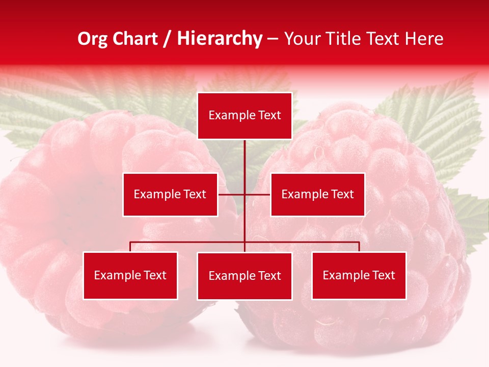 Vegetarian White Shot PowerPoint Template