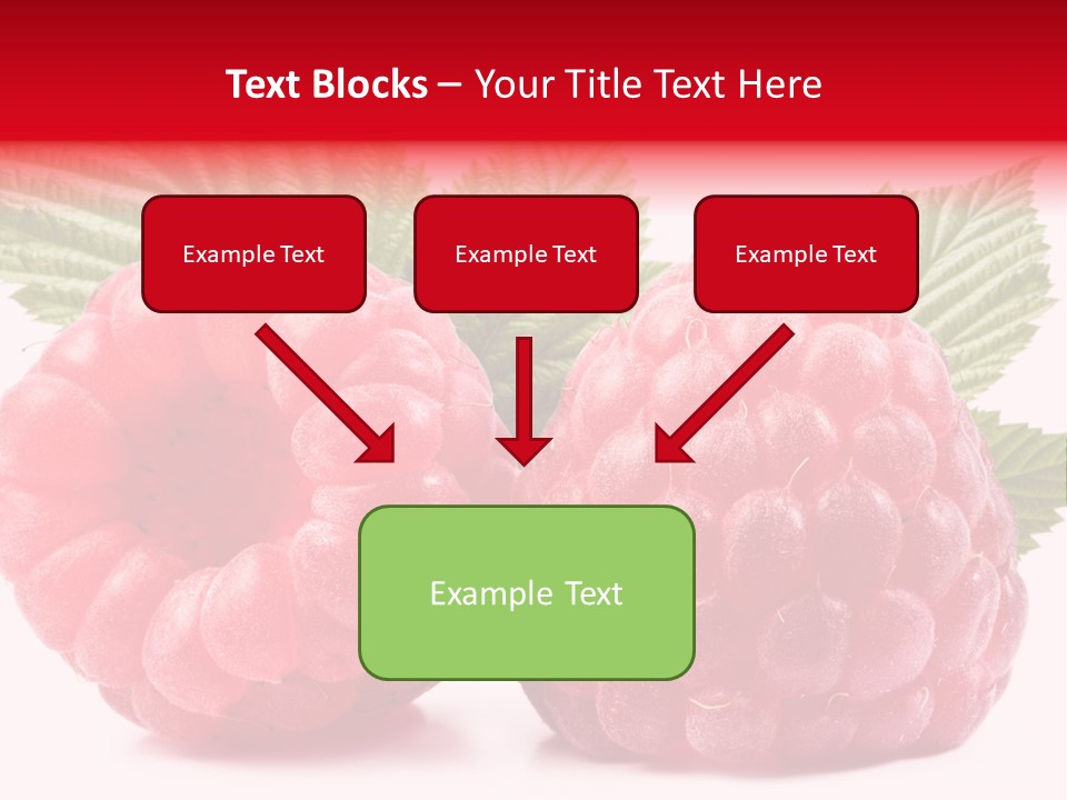 Vegetarian White Shot PowerPoint Template
