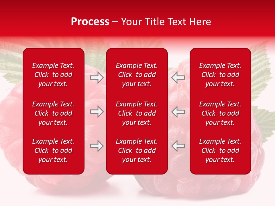 Vegetarian White Shot PowerPoint Template