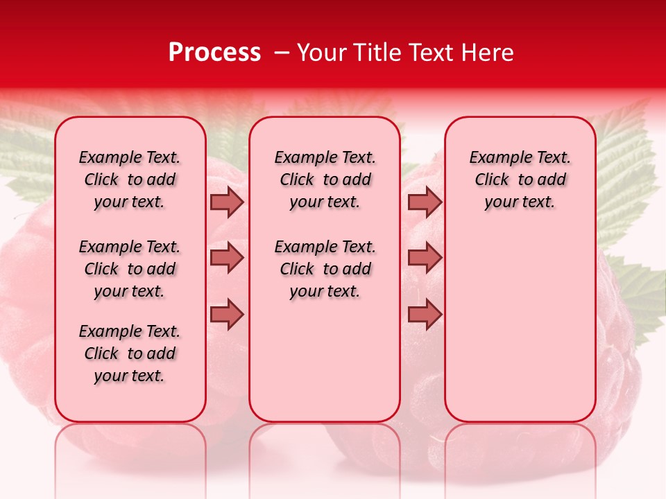 Vegetarian White Shot PowerPoint Template