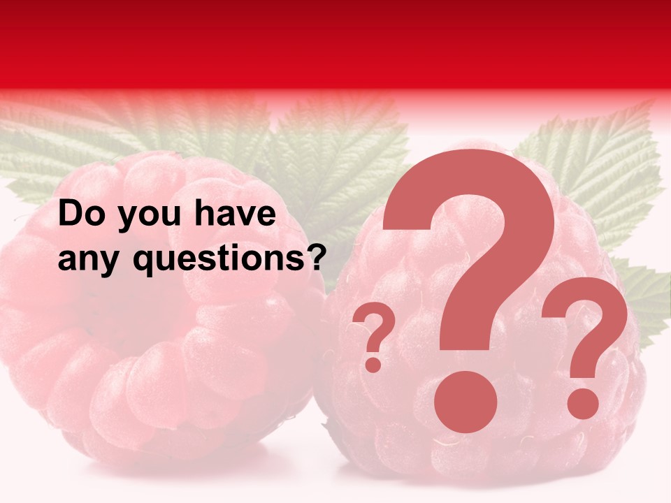 Vegetarian White Shot PowerPoint Template