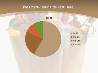 Supermarket Grocery Spaghetti PowerPoint Template