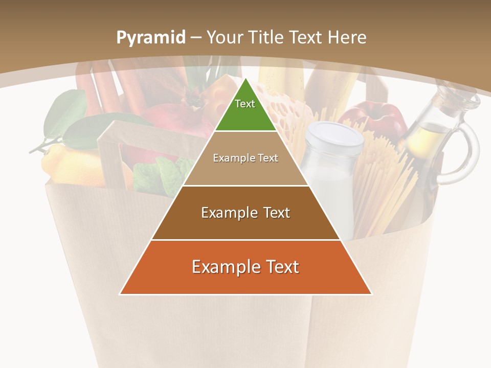 Supermarket Grocery Spaghetti PowerPoint Template