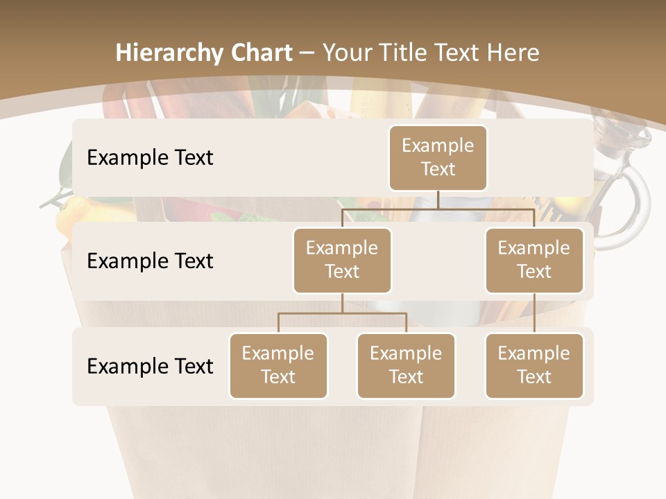 Supermarket Grocery Spaghetti PowerPoint Template