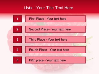 Composition Juicy Healthy Eating PowerPoint Template