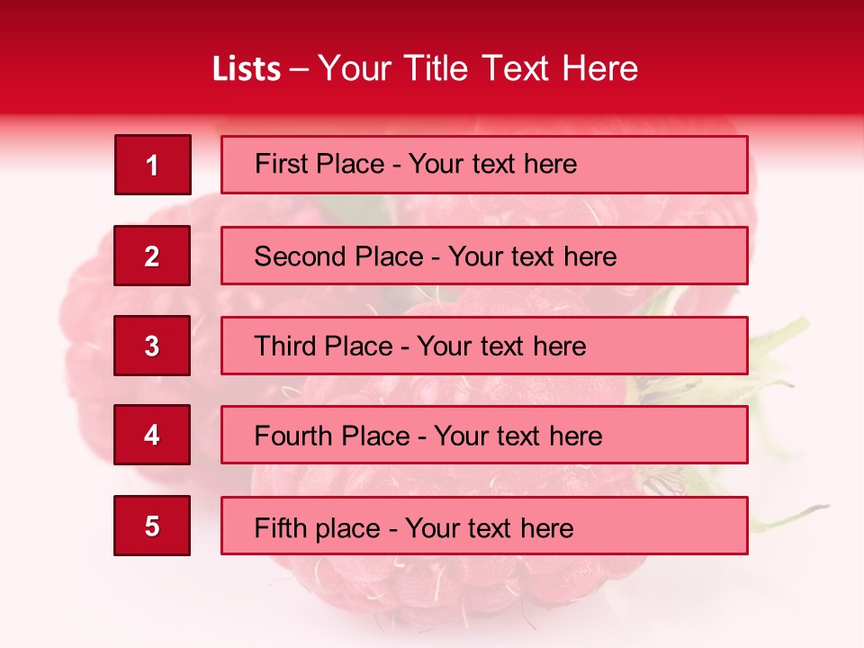 Composition Juicy Healthy Eating PowerPoint Template
