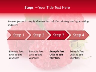 Composition Juicy Healthy Eating PowerPoint Template