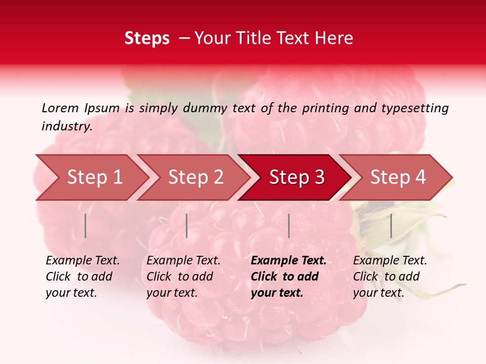 Composition Juicy Healthy Eating PowerPoint Template
