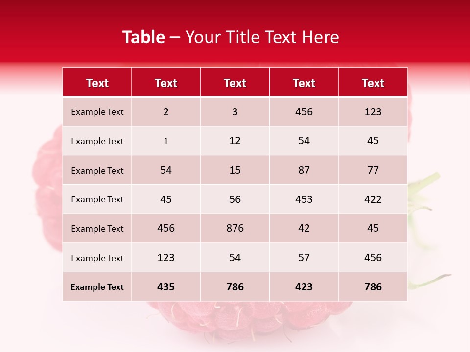 Composition Juicy Healthy Eating PowerPoint Template