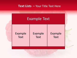 Composition Juicy Healthy Eating PowerPoint Template