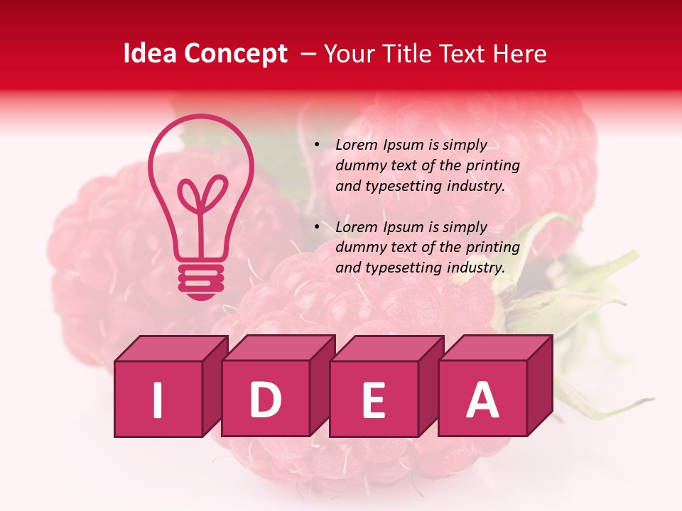 Composition Juicy Healthy Eating PowerPoint Template
