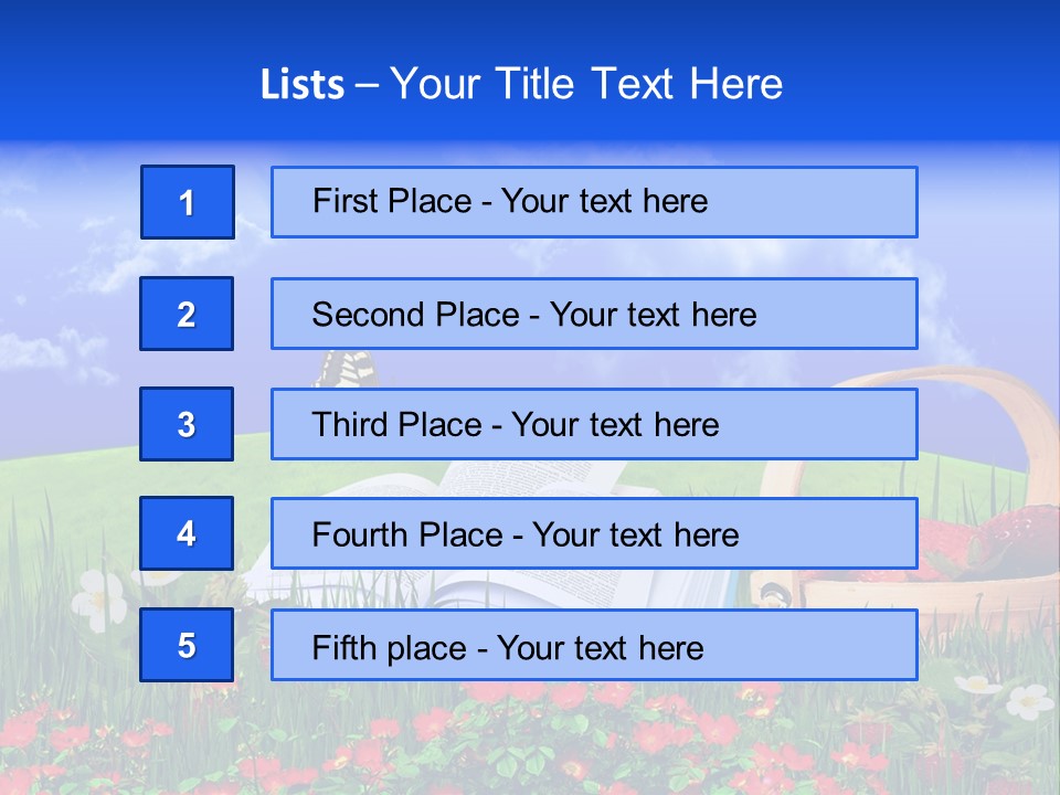 Food Produce Healthy PowerPoint Template