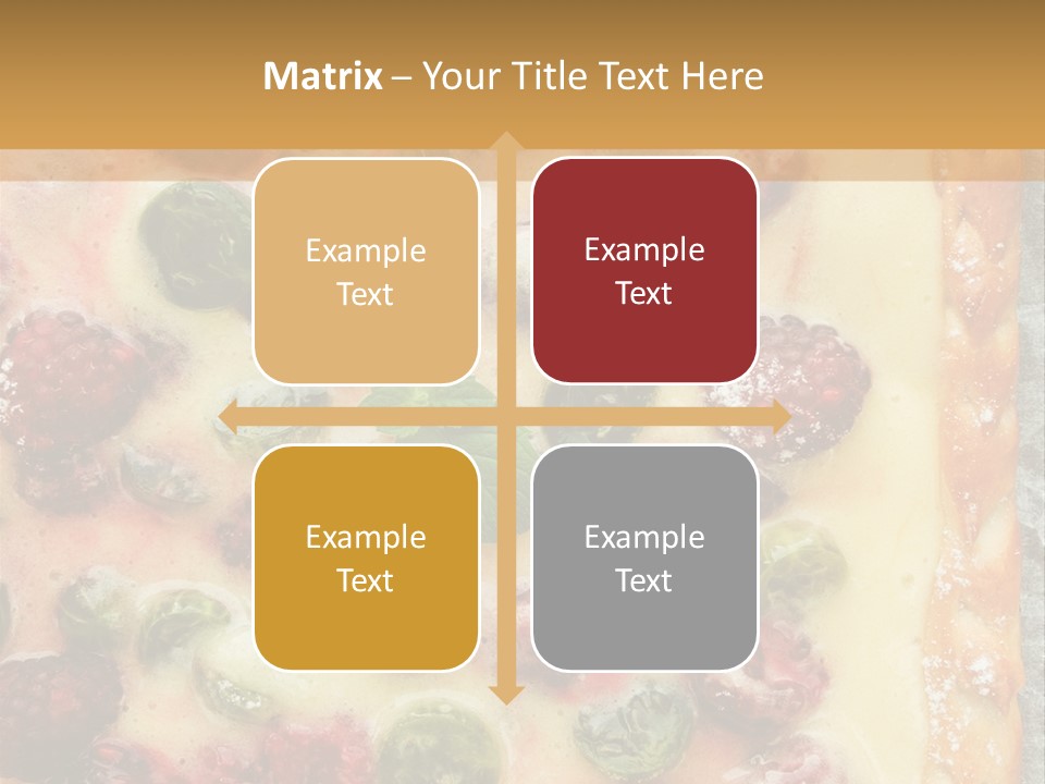 Snack Bright Treat PowerPoint Template