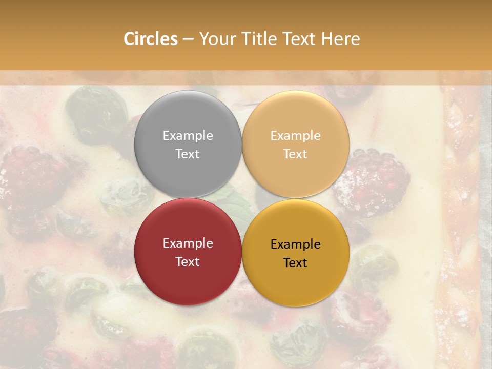 Snack Bright Treat PowerPoint Template