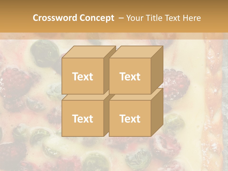 Snack Bright Treat PowerPoint Template