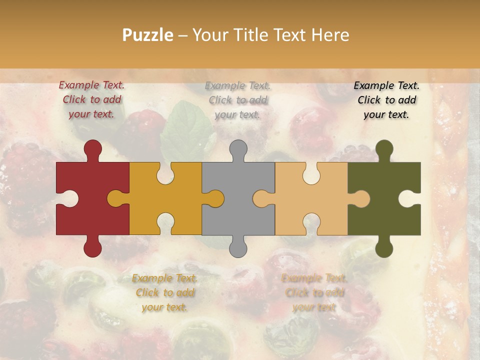 Snack Bright Treat PowerPoint Template