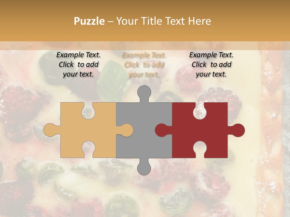 Snack Bright Treat PowerPoint Template