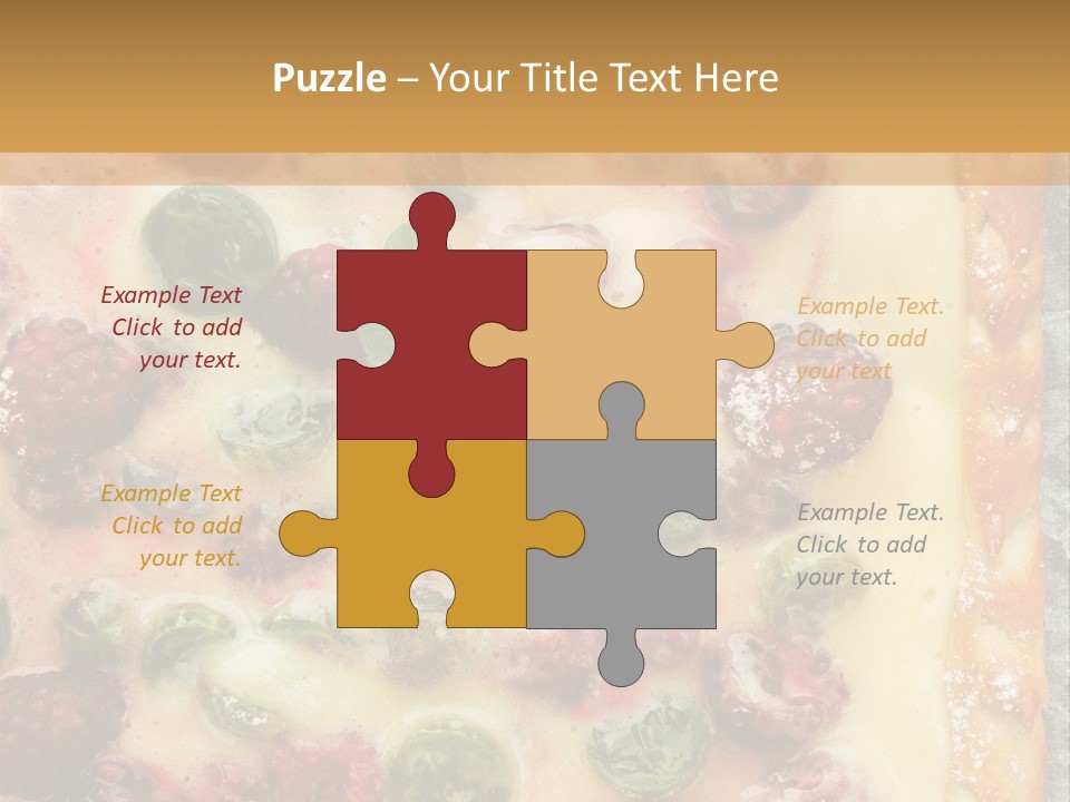 Snack Bright Treat PowerPoint Template