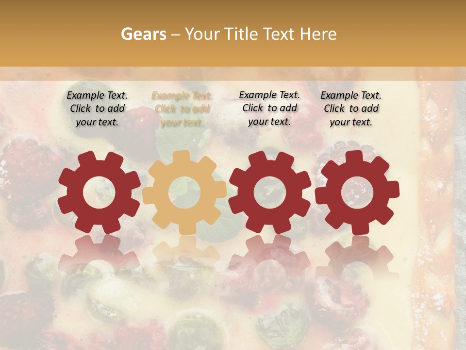 Snack Bright Treat PowerPoint Template