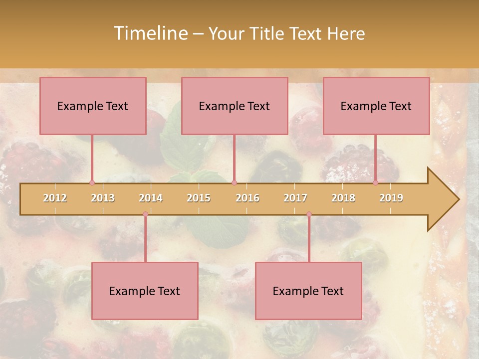 Snack Bright Treat PowerPoint Template